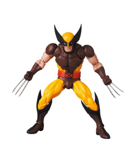 【送料無料】マフェックス No.138 MAFEX WOLVERINE （BROWN COMIC Ver.）　［メディコム・トイ］