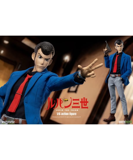 【予約】ルパン三世 PART4/ ルパン三世 1/6 アクションフィギュア　［インフィニティスタチュー］