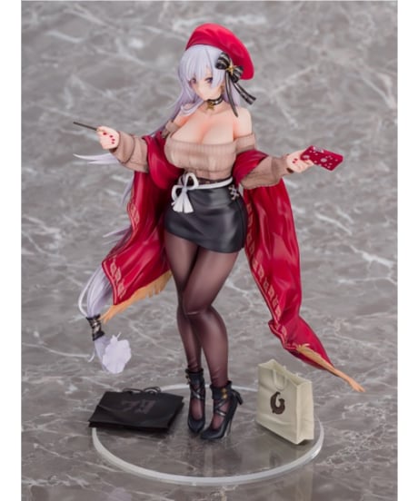アズールレーン　ベルファスト メイド長とお買い物Ver.　1/7スケール　塗装済み完成品フィギュア