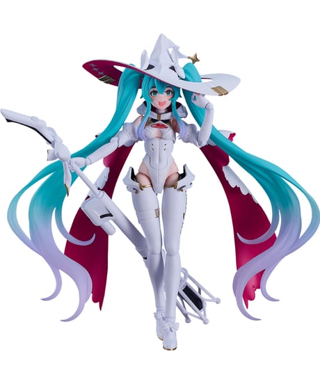 初音ミク GTプロジェクト　figma レーシングミク 2024ver.　塗装済み可動フィギュア