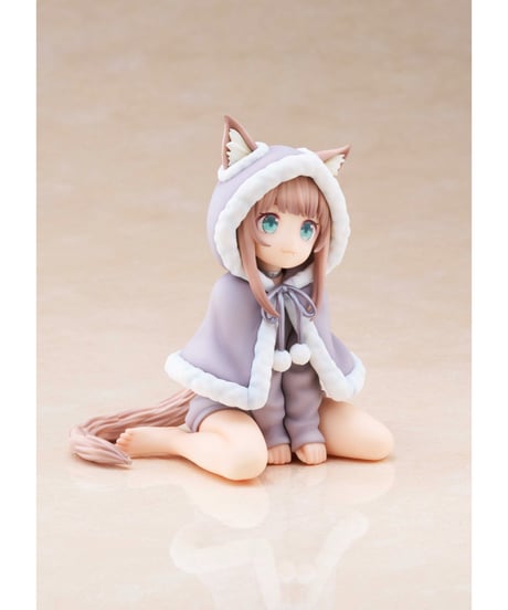 Palette うちのねこが女の子でかわいい おきがえコレクション　プレゼントきなこ　PVC/ABS製　塗装済み完成品フィギュア
