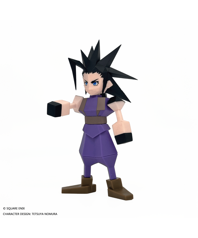 ファイナルファンタジー7 ポリゴンソフビ　セフィロス　ザックス　セット FINAL FANTASYVII ポリゴンソフビ ザックス・フェア ［スクウェア