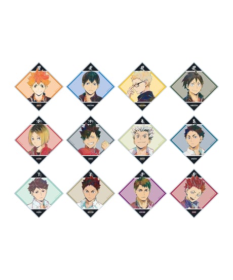 ハイキュー!!トレーディング Ani-Art 第5弾 アクリルステッカー　１２個入り１BOX