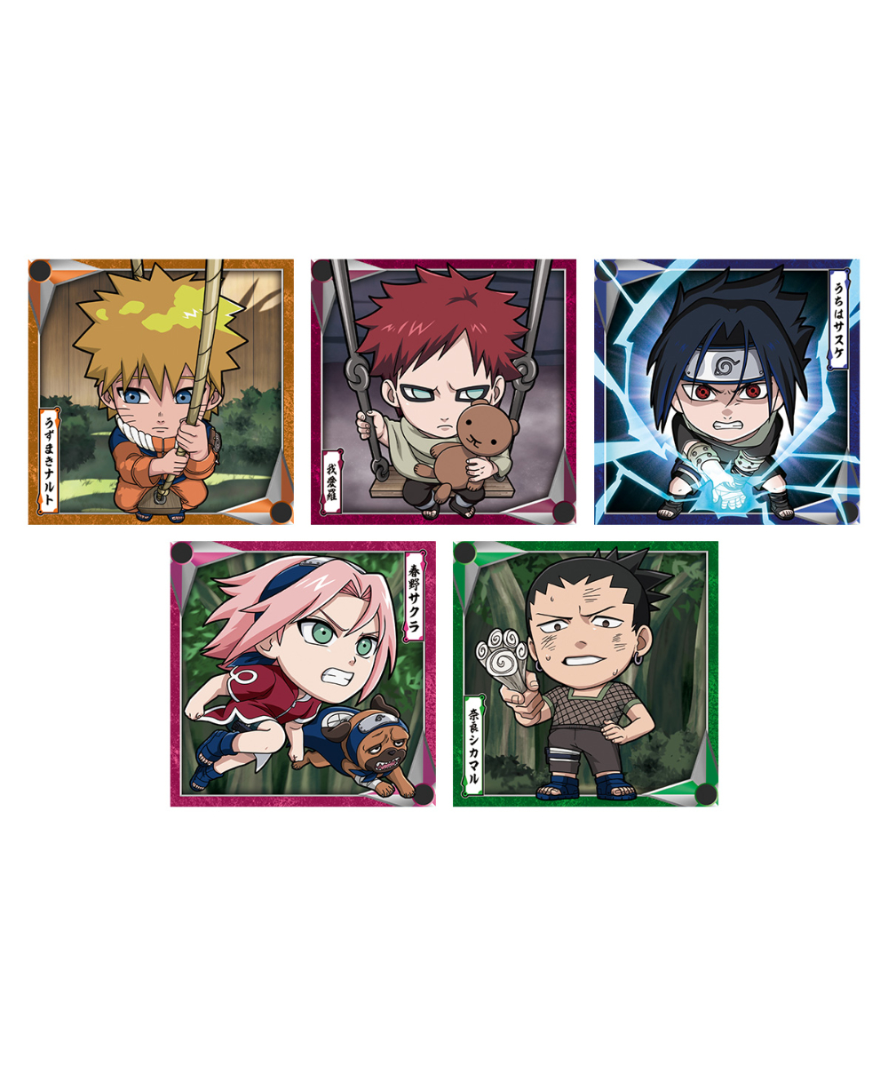 にふぉるめーしょん NARUTO-ナルト- 疾風伝 忍界シールウエハース vol