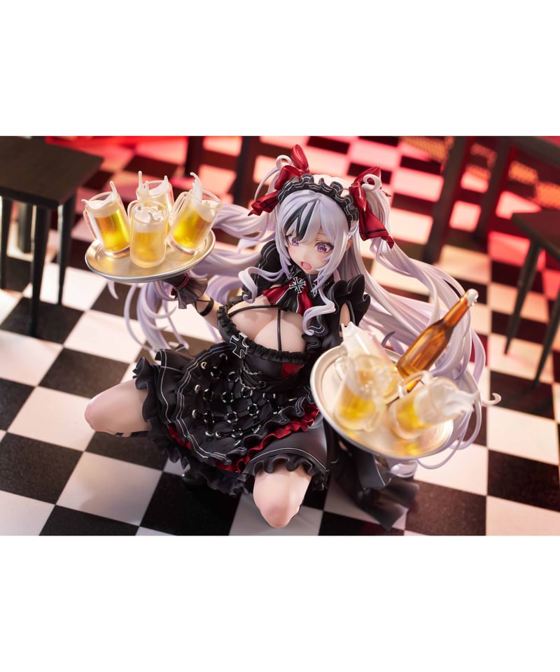 1/7スケールフィギュア アズールレーン エルベ 見せ場訪れず