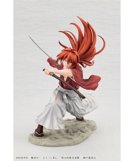 ARTFX J 緋村剣心　TVアニメ「るろうに剣心 −明治剣客浪漫譚−」　1/8スケール　PVC塗装済み完成品