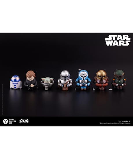 【予約】SML MINI-FIGURE BLIND BOX STAR WARS SERIES 02 'THE MANDALORIAN' 　6個入り1BOX　［BLITZWAY JAPAN］