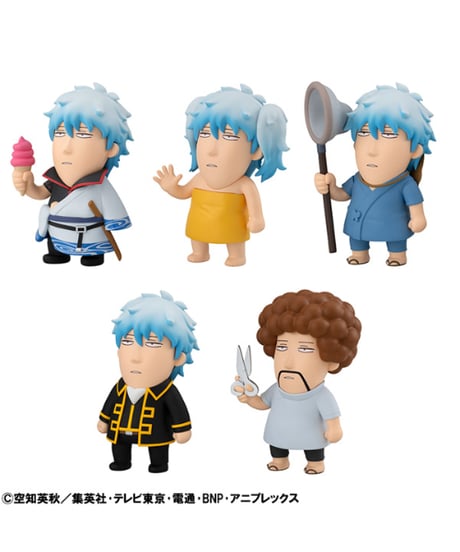 【予約】銀魂×大川ぶくぶ 銀魂 銀さん大好き☆コレクション　6個入1BOX  [メガハウス]