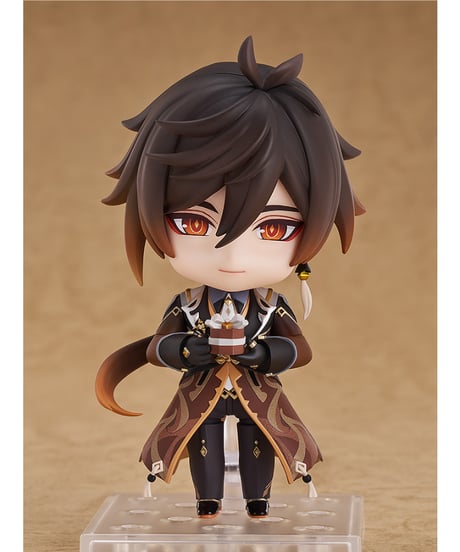 原神　ねんどろいど 鍾離　塗装済み可動フィギュア