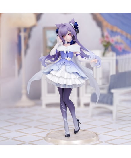 Gift+ 1/8 刻晴・煌めく夜の宴Ver.　塗装済み完成品　原神　[Myethos]
