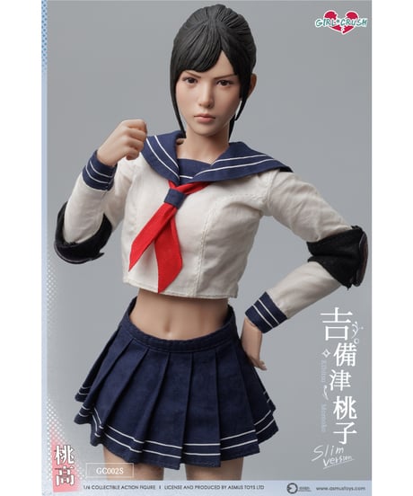 【予約】アスモストイズ 1/6 ガールクラッシュ 吉備津桃子（きびつ ももこ）スリム版　［アスモストイズ］