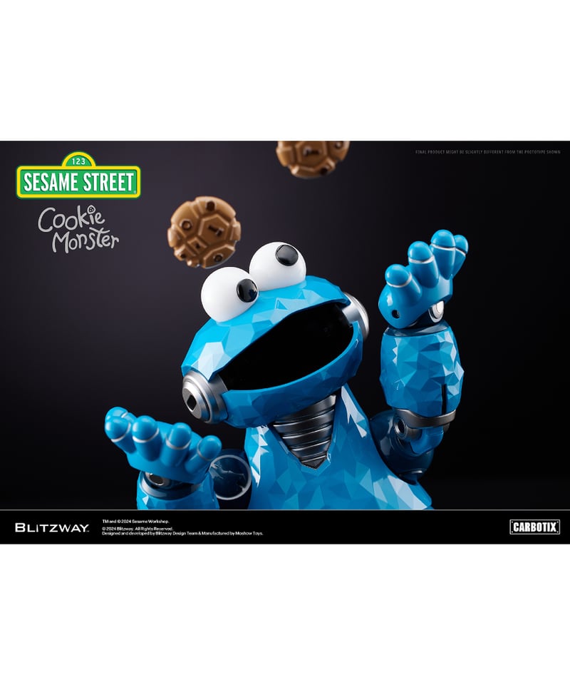 CARBOTIX COOKIE MONSTER クッキーモンスター セサミストリート