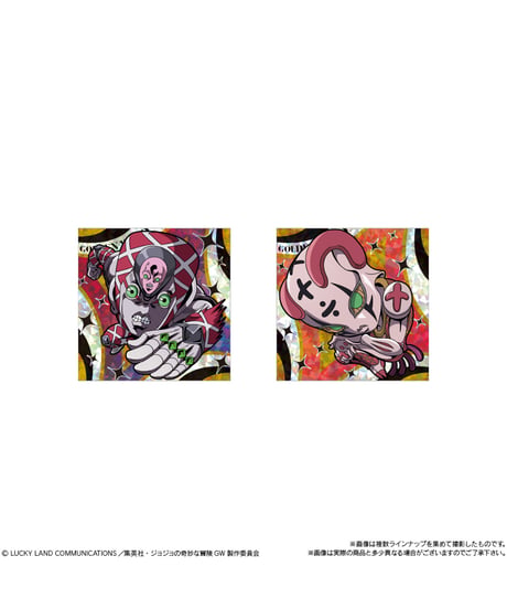にふぉるめーしょん ジョジョの奇妙な冒険 シールウエハース ～黄金の風 Episodio02～　20個入り1BOX　［バンダイ］