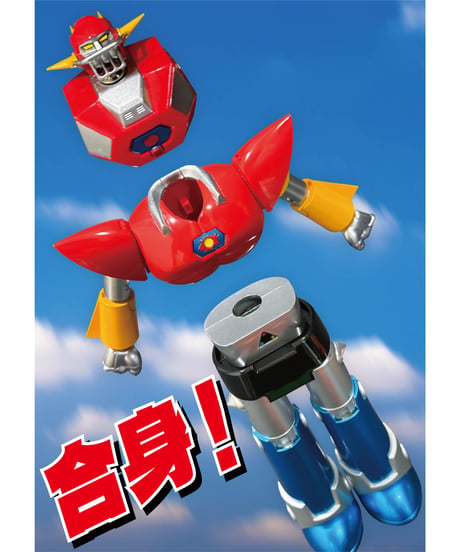 ネオ・ダイナマイトアクション ダイアポロン　彩色済み完成品フィギュア　TVアニメ「UFO戦士ダイアポロン」　［EVOLUTION・TOY］