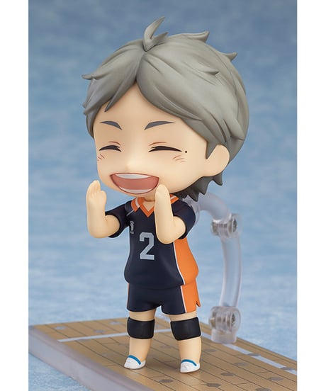 ハイキュー!!　ねんどろいど 澤村大地/菅原孝支/東峰旭/夜久衛輔/灰羽リエーフ　全５種　塗装済み可動フィギュア