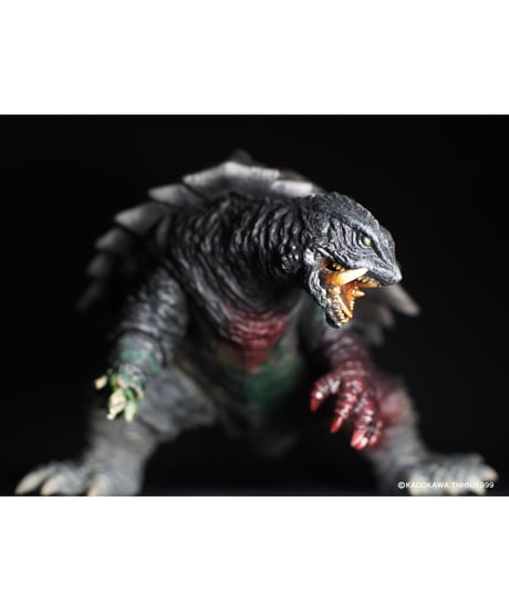 AMC ガメラ（1999） ダメージ ハイグレードVer.　彩色済み完成品