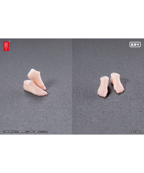 【予約】冒険者 スネイル用オプションフットパーツセット 1/12 完成品オプションパーツ　[蝸之殼Snail Shell]