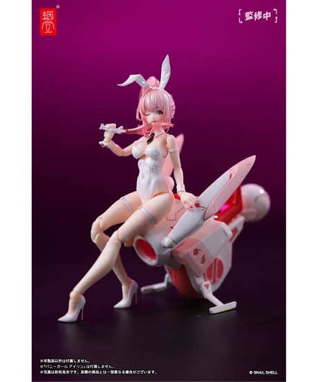 サイクロンバニー号＆ギアセット 1/12 完成品アクションフィギュア