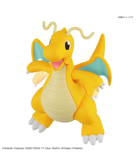 【送料無料】ポケモンプラモコレクション 43 セレクトシリーズ リザードン （バトルVer.）＆カイリュー VSセット　プラモデル　［バンダイ］