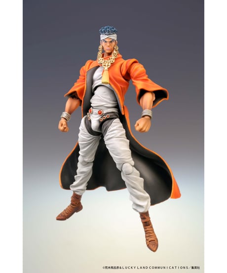 超像可動　『ジョジョの奇妙な冒険  第3部』　モハメド・アヴドゥル　ＰＶＣ＆ＡＢＳ塗装済可動フィギュア