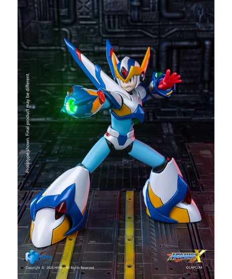 【予約】ロックマンX アクションフィギュア X ファルコンアーマー Ver.　［ハイヤトイズ］