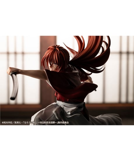 ARTFX J 緋村剣心　TVアニメ「るろうに剣心 −明治剣客浪漫譚−」　1/8スケール　PVC塗装済み完成品