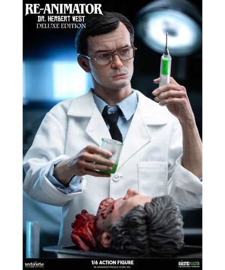 【予約】ZOMBIO/死霊のしたたり/ ハーバート・ウエスト 1/6 アクションフィギュア（ DX エディション）　［インフィニティスタチュー］