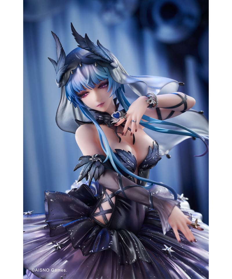 Bibiy ODILE FLARE DRESS Vintage Blue Dress Midi