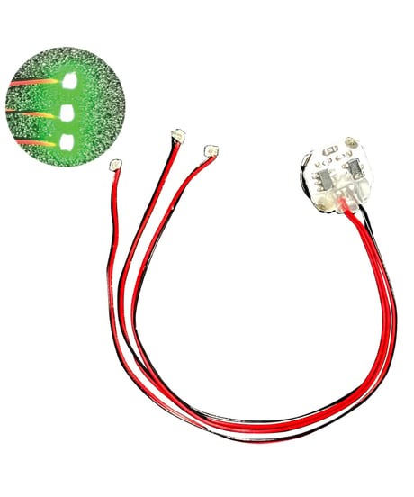 【送料無料】W-PARTS 　LEDモジュール（磁気スイッチ付） リードタイプ　全５色　［ワンダーウェイ］