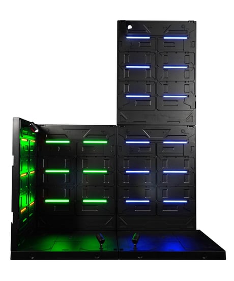 【送料無料】LEDハンガーベースプラス　ダークナイト・ブラック　［ワンダーウェイ］