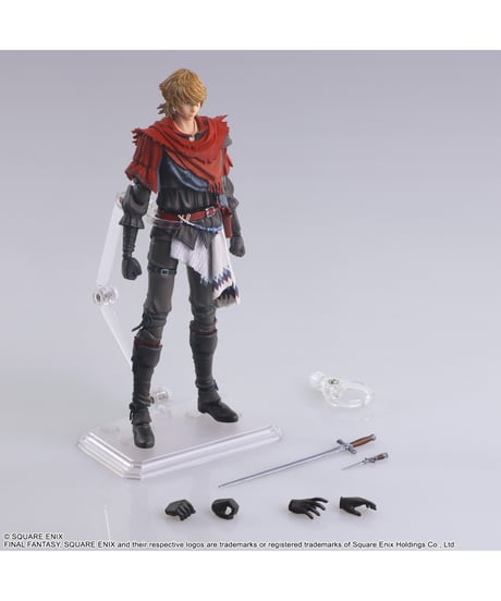 ファイナルファンタジーXVI ブリングアーツ  <ジョシュア・ロズフィールド> 　可動フィギュア