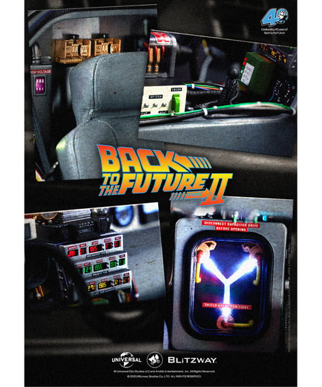 【予約】バック・トゥ・ザ・フューチャー PART2 「タイム・マシン」　［BLITZWAY］