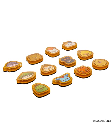 【送料無料】ファイナルファンタジーXIV らくがきミニオンズ アクリルマグネット（全12種）　12個入り1BOX　［スクウェア・エニックス］