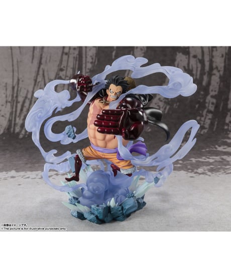 【予約】【6月再販分】フィギュアーツZERO [超激戦] モンキー・D・ルフィ -ギア4 三船長 鬼ヶ島怪物決戦-（再販）　ワンピース　ワノ国編　［バンダイ］