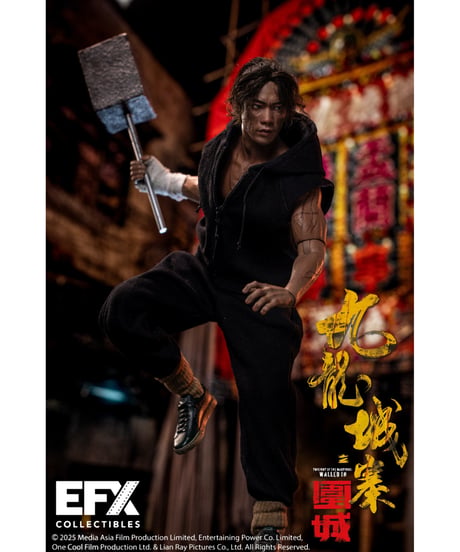 【予約】『トワイライト・ウォリアーズ 決戦！九龍城砦』1/6 アクションフィギュア 四仔(セイジャイ)　［EFXコレクティブルズ］