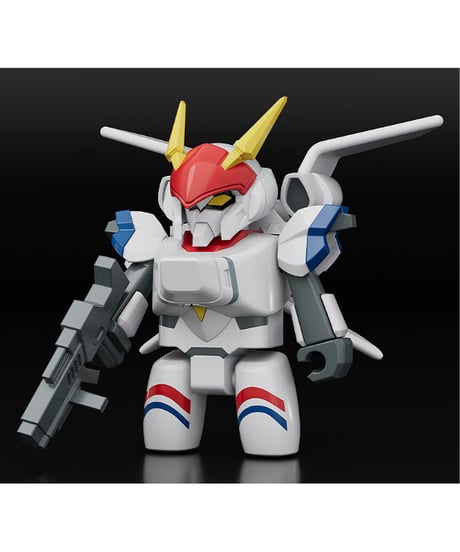 【予約】BRICKROID ドラグナー1(Opening ver.)＆空母セット　塗装済み可動フィギュア　機甲戦記ドラグナー　［グッドスマイルカンパニー］