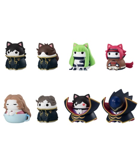 【予約】MEGA CAT PROJECT コードギアス 反逆のルルーシュ コードギニャス 　8個入り1BOX　［メガハウス］