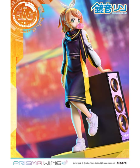 PRISMA WING ピアプロキャラクターズ  鏡音リン "Art by lack"   1/7スケール完成品フィギュア