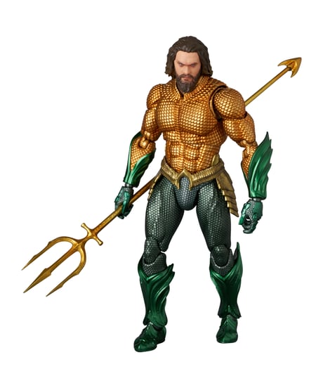 マフェックス No.267 MAFEX AQUAMAN （GOLD & GREEN SUIT）　AQUAMAN AND THE LOST KINGDOM　［メディコム・トイ］