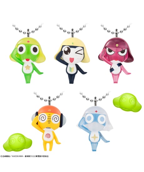 ケロロ軍曹 マスコット&グミであります！　12個入り1BOX　［バンダイ］