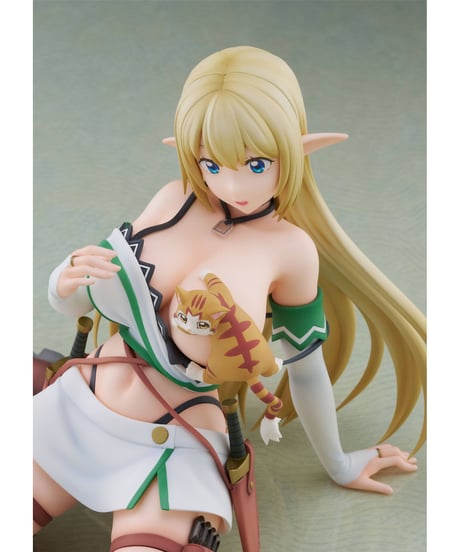 【予約】1/7スケールフィギュア　Sランクモンスターの《ベヒーモス》だけど、猫と間違われてエルフ娘の騎士（ペット）として暮らしてます「アリア＆タマ」　［アリスグリント］