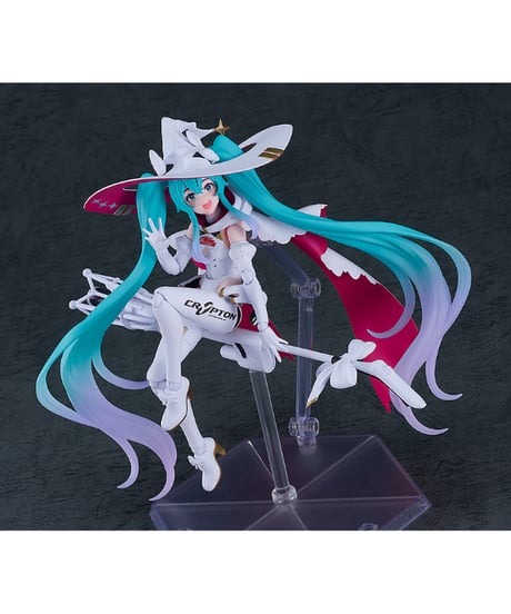 初音ミク GTプロジェクト　figma レーシングミク 2024ver.　塗装済み可動フィギュア