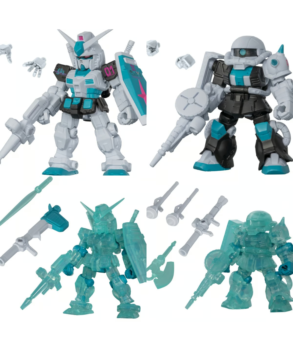 ゲームキャラクター BANDAI MOBILE SUIT ENSEMBLE Gundam Mobile Suit Ensemble Part 25 Gachapon (1 Random