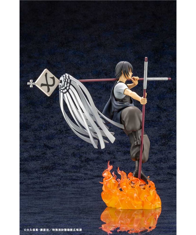 炎炎ノ消防隊 ARTFX J 新門 紅丸【再生産】 1/8スケール PVC塗装済み