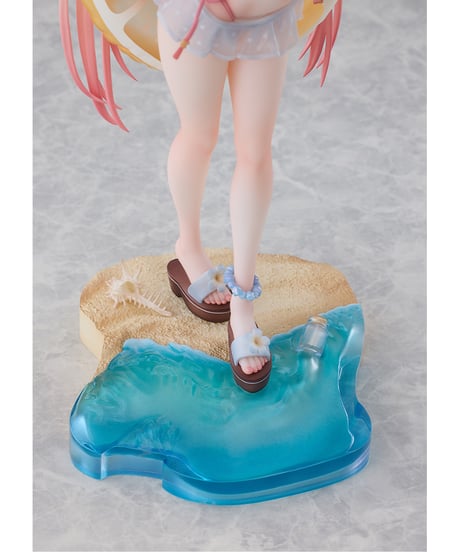 【予約】白いウサギRosu 水着Ver.　1/7スケール　塗装済み完成品　Rosuuriオリジナルキャラクター　［Solarain］