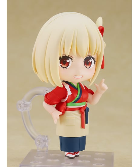 リコリス・リコイル　ねんどろいど 錦木千束 喫茶リコリコ制服Ver.　　プラスチック製 塗装済み可動フィギュア