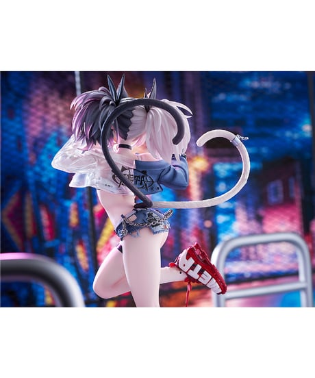 【予約】Melterna Girl - メタ子　1/7スケール　塗装済み完成品フィギュア　ねこめたる オリジナルキャラクター　［Wonderful Works］