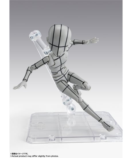 【予約】【送料無料】S.H.Figuarts ボディくん -杉森建- Edition-ワイヤーフレーム-(Gray Color Ver.)　［バンダイ］　【8月発売予定】