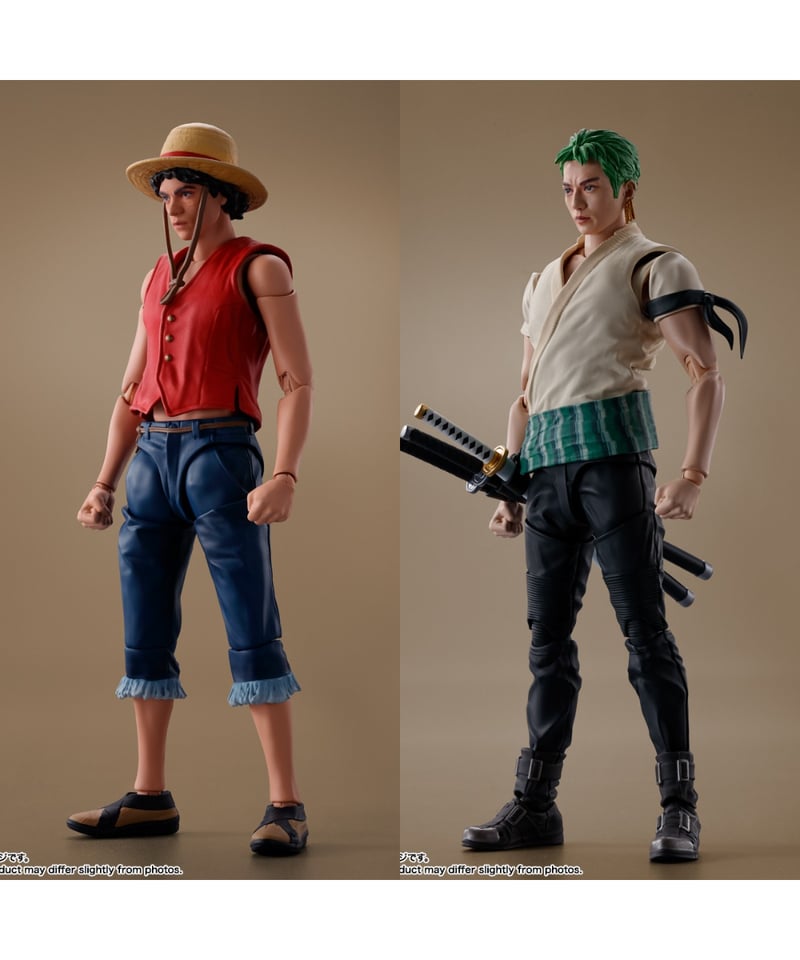 ワンピース フィギュアセット モンキー・D・ルフィ & ロロノア・ゾロ 送料無料】S.H.Figuarts モンキー・D・ルフィ/ロロノア・ゾロ（A