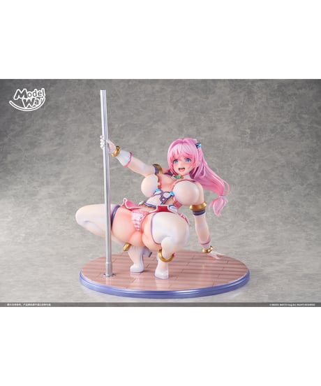 【予約】桜羽桃香 愛玩天使 チアリーピンク Ver. 1/4 完成品フィギュア　［Model Way］